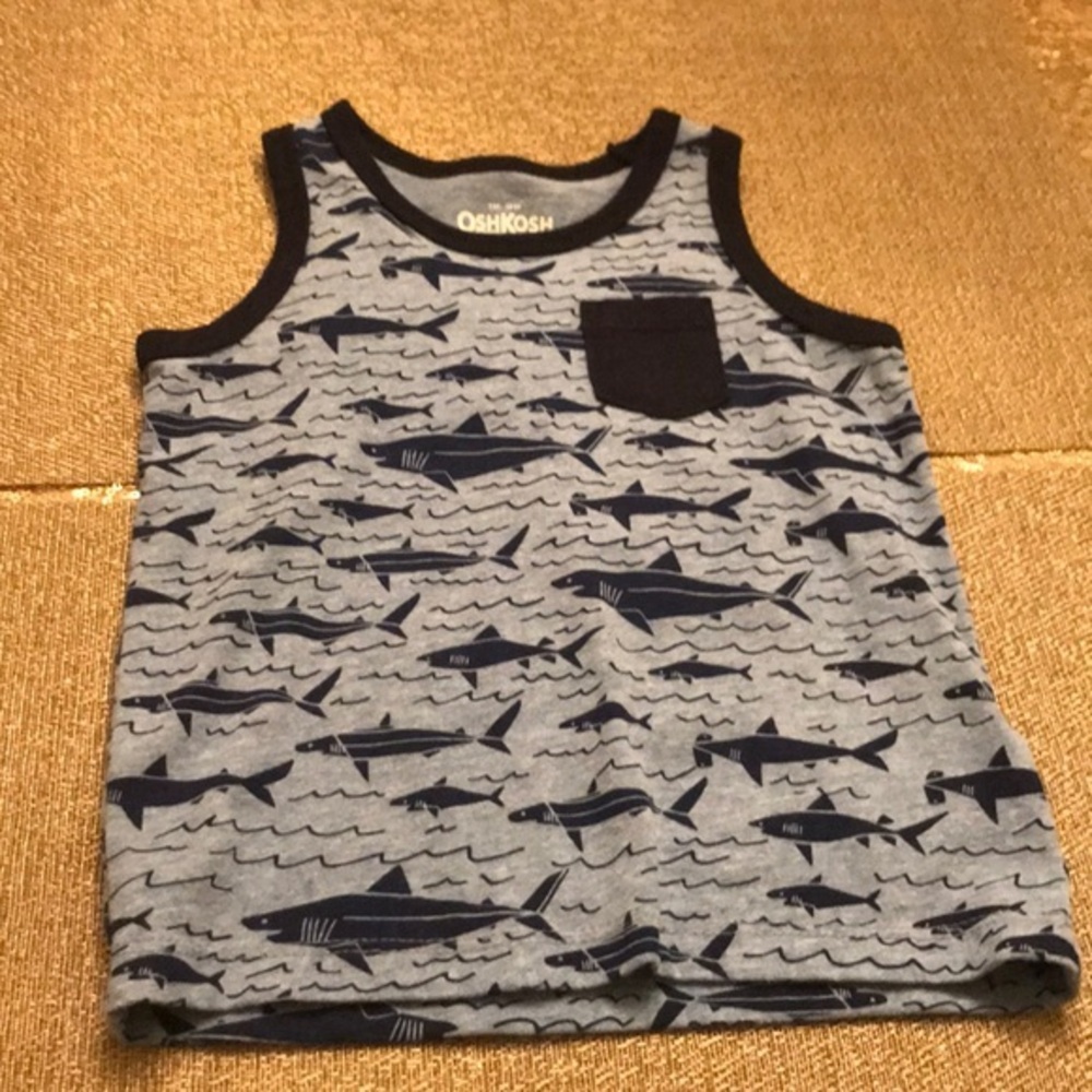 Carter’s tank top sharks